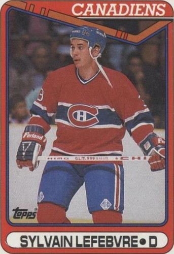 1990-91 Topps - Sylvain Lefebvre #159