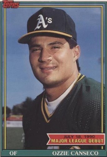 1990-91 Topps Major League Debut 1990 - Ozzie Canseco #25