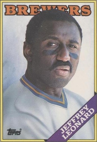 1988 Topps Traded - Jeffrey Leonard #61T