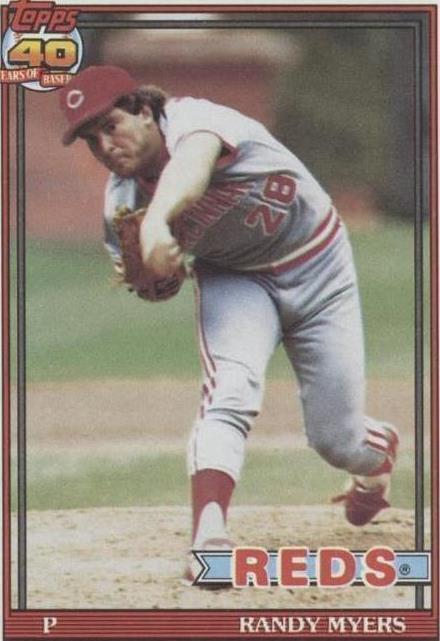 Topps 1991 - Randy Myers #780