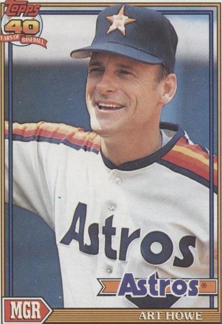 1991 Topps - Art Howe #51