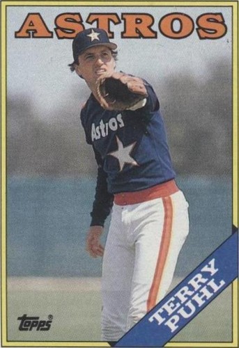 1988 Topps - Terry Puhl #587