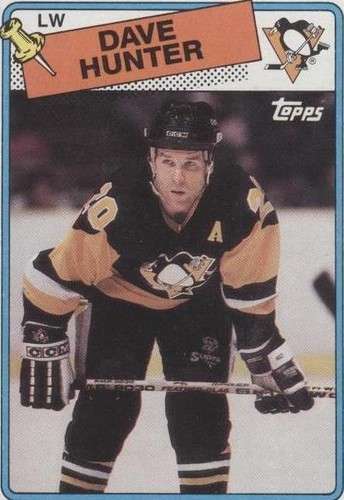 1988-89 Topps - Dave Hunter #62