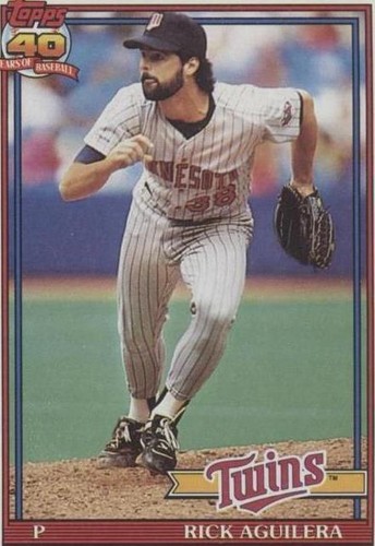 1991 Topps - Rick Aguilera #318