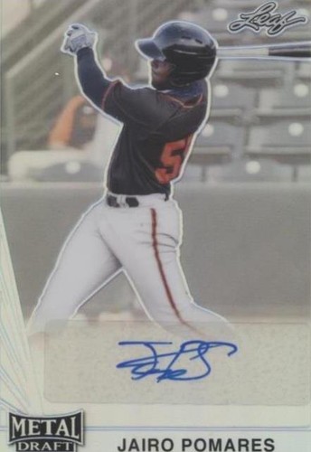 2021 Leaf Metal Draft - Jairo Pomares #LA-JP1