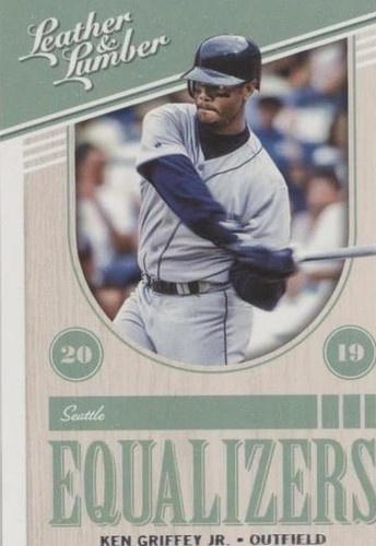 2019 Panini Leather & Lumber - Ken Griffey Jr #EQ-5