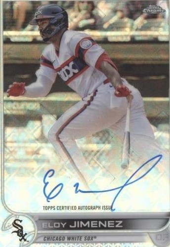 2022 Topps Chrome Logofractor Edition - Eloy Jimenez #CA-EJ
