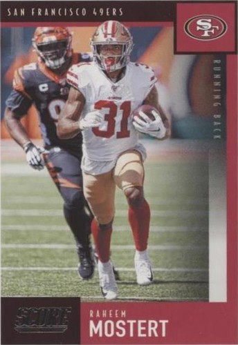 2020 Score Raheem Mostert #312