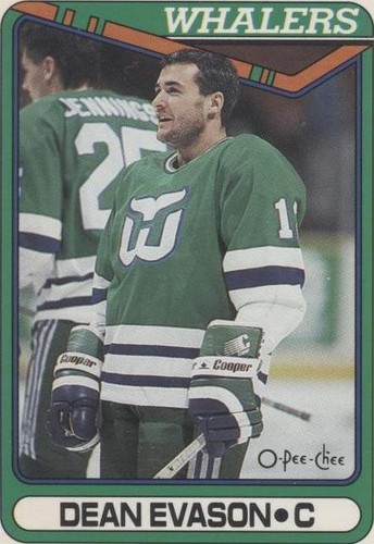 1990-91 O-Pee-Chee - Dean Evason #376