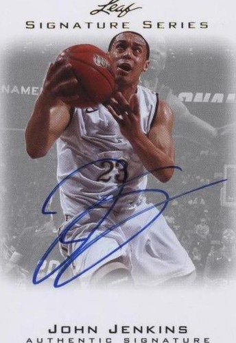 2012 Leaf Signature Series - John Jenkins #BA-JJ1