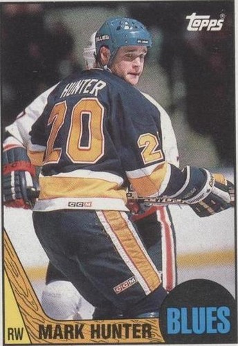 Kodakオールスターカード 1987-88 Kodak St Louis Blues Mark Hunter #20 | eBay