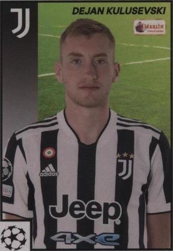 2021-22 Topps Merlin's Heritage 97 UCL Dejan Kulusevski #44