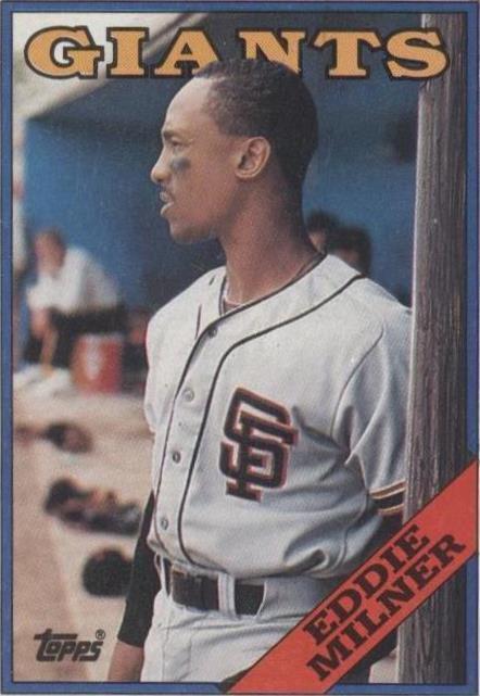 1988 Topps - Eddie Milner #677