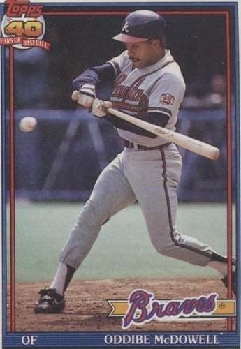 1991 Topps - Oddibe McDowell #533