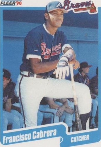 1990 Fleer Update - Francisco Cabrera #U-2