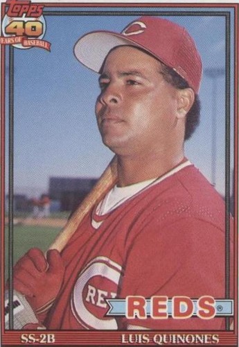 1991 Topps - Luis Quinones #581