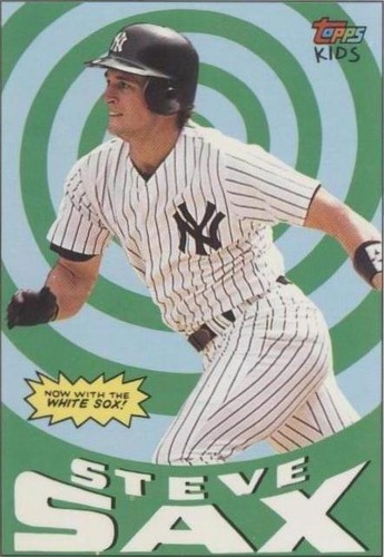 1992 Topps Kids - Steve Sax #85