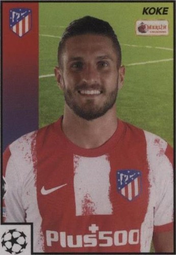 2021-22 Topps Merlin's Heritage 97 UCL Koke #58
