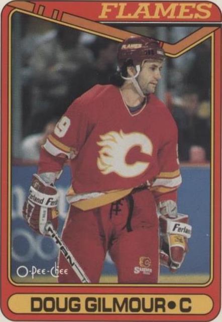 1990-91 O-Pee-Chee - Doug Gilmour #136