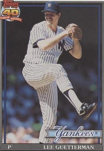1991 Topps - Lee Guetterman #62
