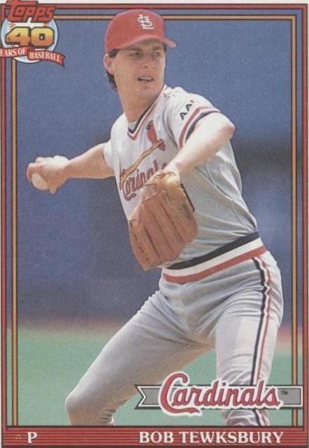 1991 Topps - Bob Tewksbury #88