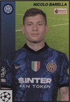 2021-22 Topps Merlin's Heritage 97 UCL Nicolo Barella #52