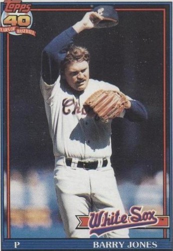 1991 Topps - Barry Jones #33