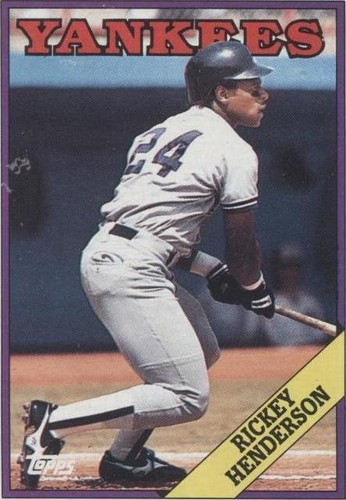 1988 Topps - Rickey Henderson #60