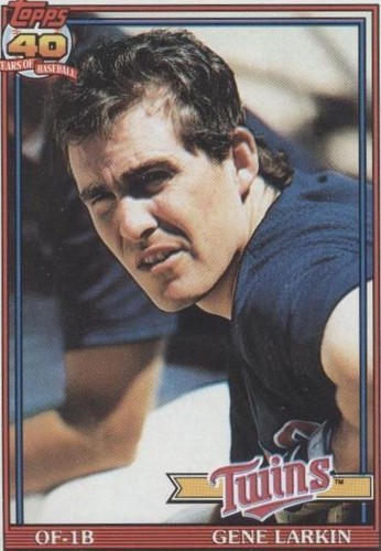 1991 Topps - Gene Larkin #102