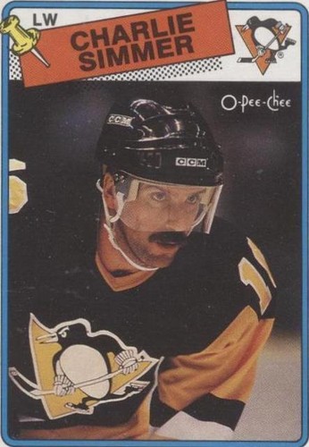 1988-89 O-Pee-Chee - Charlie Simmer #250