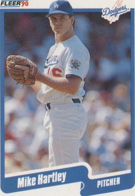 1990 Fleer Update - Mike Hartley #U-22