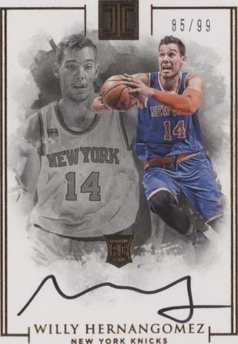 2016-17 Panini Impeccable - Willy Hernangomez #125