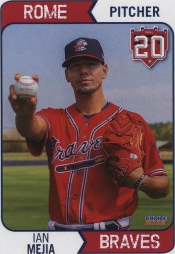 2023 Choice Rome Braves - Ian Mejia #17