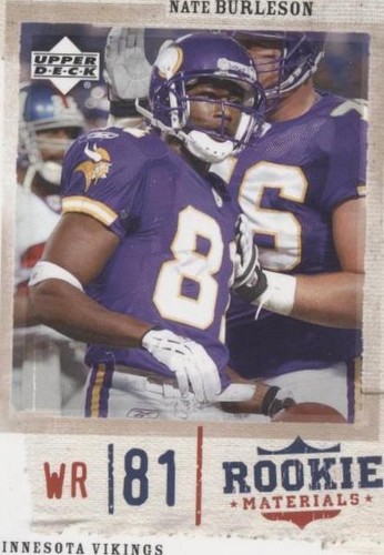 2005 Upper Deck Rookie Materials Nate Burleson #50
