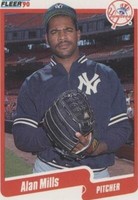 1990 Fleer Update - Alan Mills #U-114