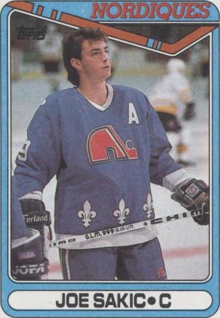 1990-91 Topps - Joe Sakic #384