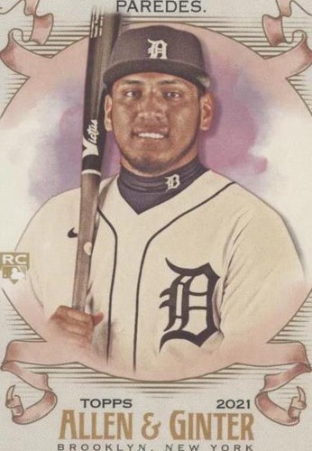 2021 Topps Allen & Ginter's - Isaac Paredes #254