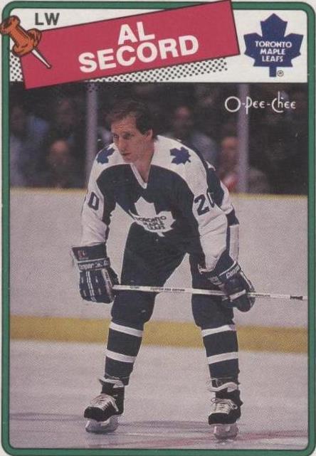1988-89 O-Pee-Chee - Al Secord #249