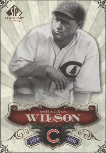 2006 SP Legendary Cuts - Hack Wilson #46