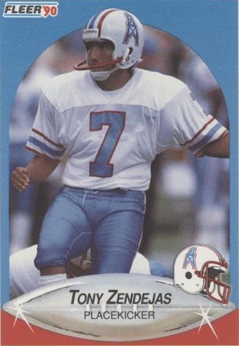1990 Fleer Tony Zendejas #138