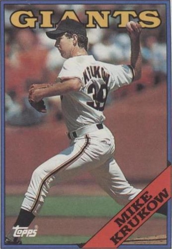 1988 Topps - Mike Krukow #445