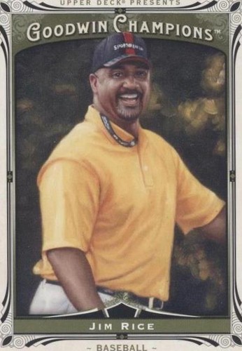 2013 Upper Deck Goodwin Champions - Jim Rice #78