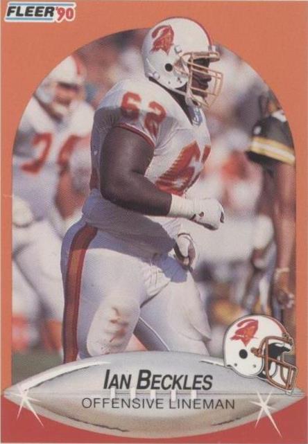 1990 Fleer Update Ian Beckles #U-106