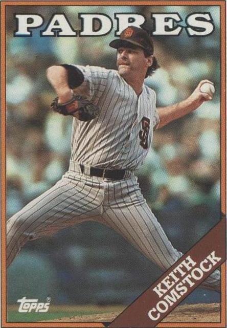 1988 Topps - Keith Comstock #778