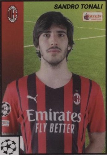 2021-22 Topps Merlin's Heritage 97 UCL Sandro Tonali #62