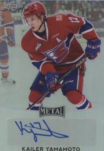 2016-17 Leaf Metal - Kailer Yamamoto #BA-KY1