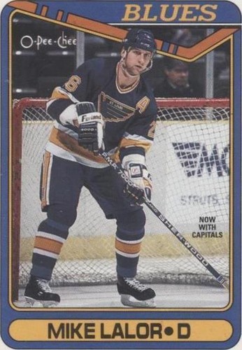 1990-91 O-Pee-Chee - Mike Lalor #341