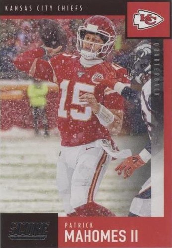 2020 Score Patrick Mahomes II #136