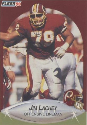 1990 Fleer Jim Lachey #158