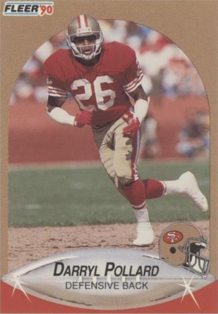 1990 Fleer Update Darryl Pollard #U-50